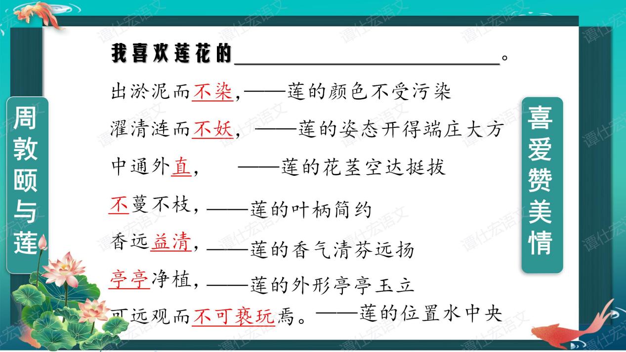 花儿、君子与人格——《爱莲说》（情境教学）_10