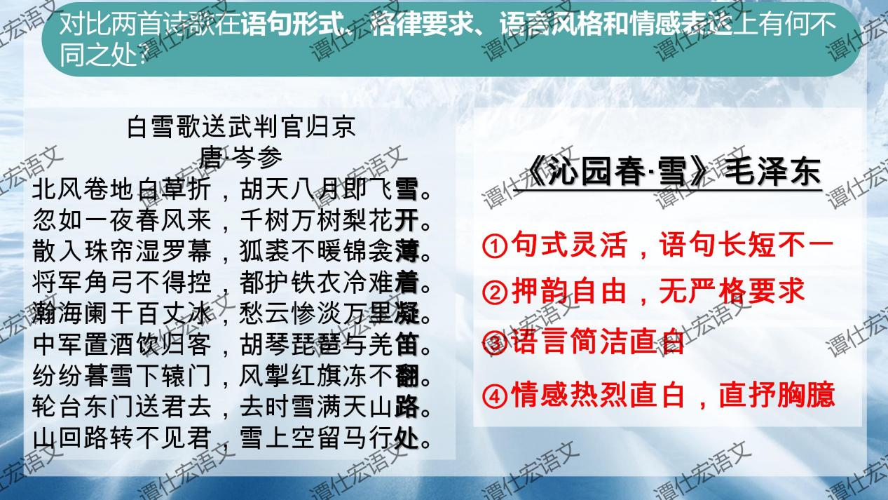 课件：《沁园春·雪》《我看》诗歌联读_04