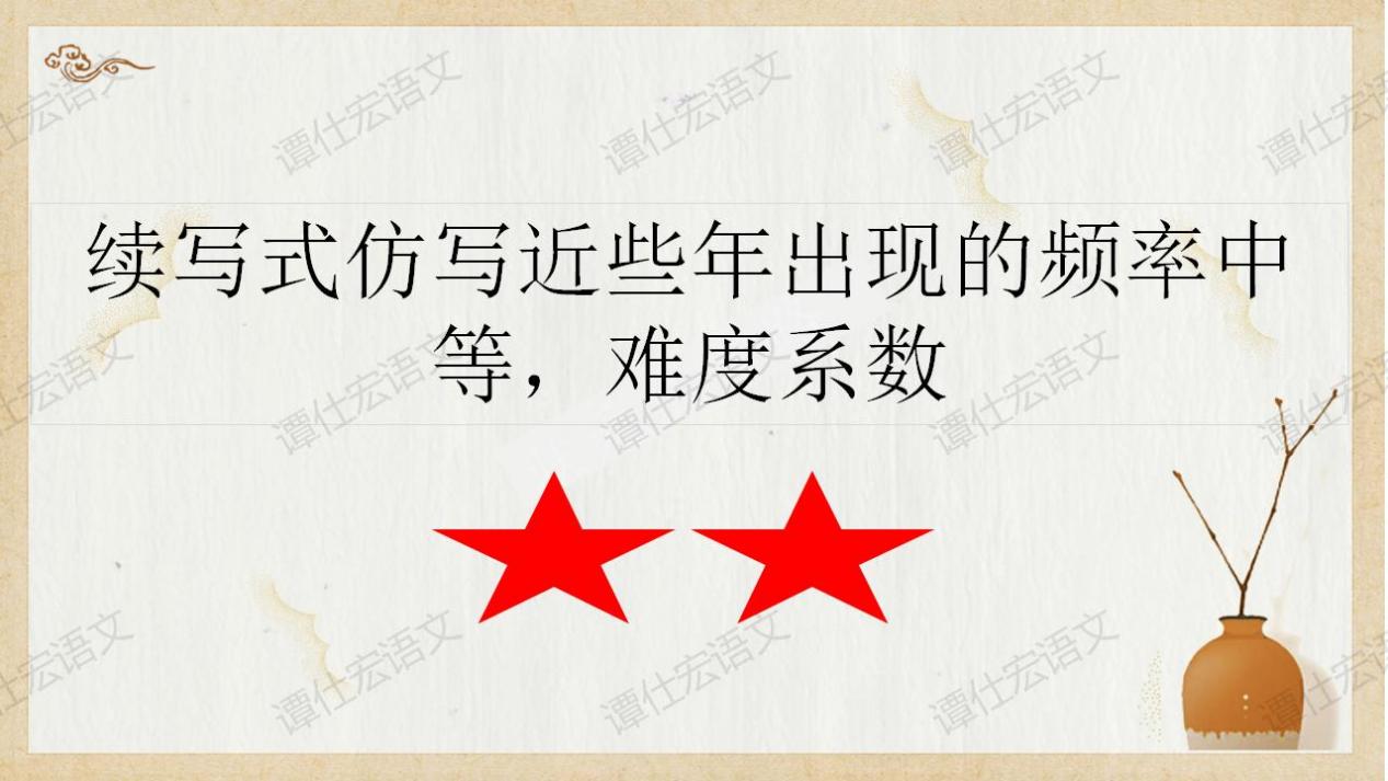 课件：（中考专题复习）仿写的类型和答题思路_14