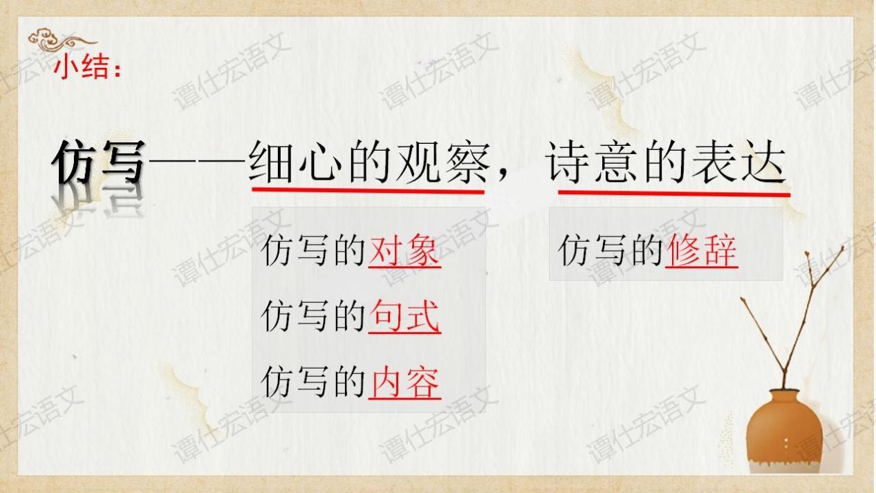 课件：（中考专题复习）仿写的类型和答题思路_20
