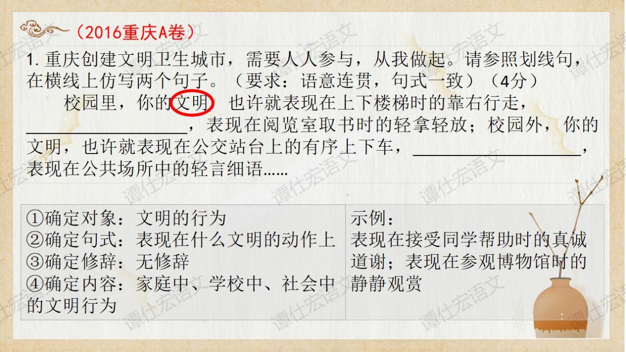 课件：（中考专题复习）仿写的类型和答题思路_08