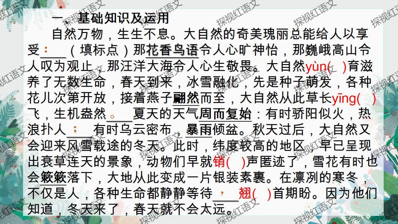 八下第二单元复习课件（标点+语序答题思路）_04