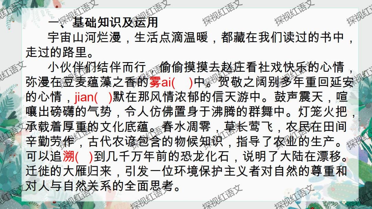 八下第二单元复习课件（标点+语序答题思路）_17