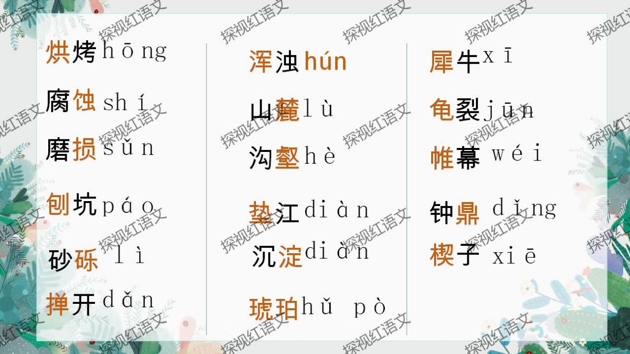 八下第二单元复习课件（标点+语序答题思路）_21